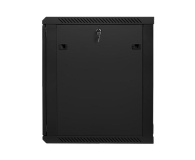 LANBERG Szafa instalacyjna wisząca 19'' 15U 600X600mm czarna (drzwi szklane) WF01-6615-10B - 455299 - zdjęcie 4